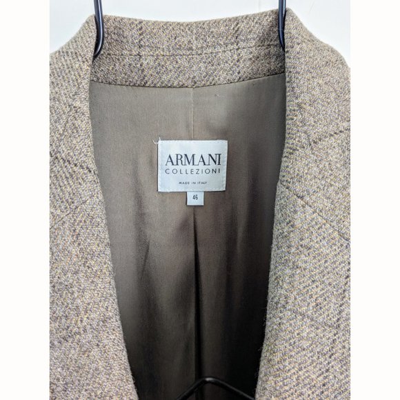 Armani Collezioni Wool & Cashmere Blazer, Sz 46/10-12 - Picture 3 of 5